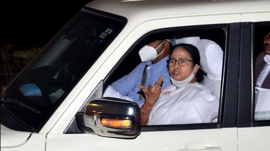 Mamata Banerjee on three-day visit to poll-bound Goa.