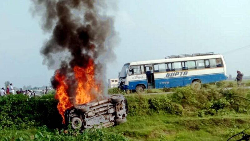 Lakhimpur Kheri Violence. File Photo