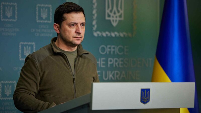 Ukrainian president Volodymyr Zelenskyy. Getty Images