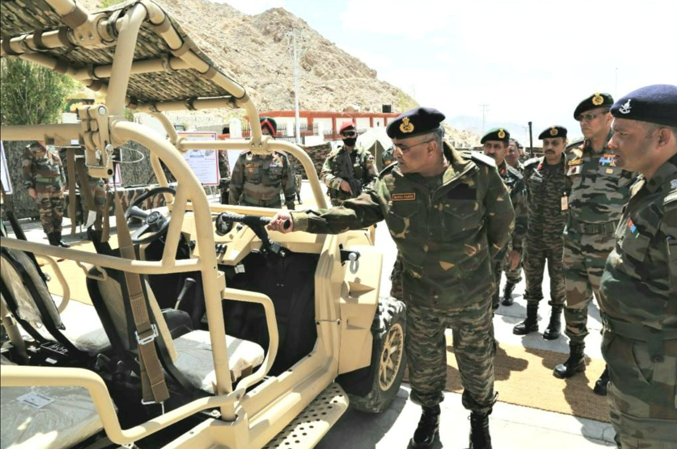 Army Chief Gen Manoj Pande on 3-day visit to Ladakh region; reviews security scenario along LAC