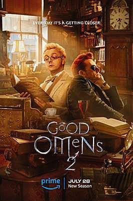The second season of Good Omens to drop on July 28